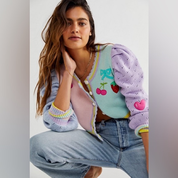 Loveshacfancy Cardigan size S NWT. - Picture 7 of 8